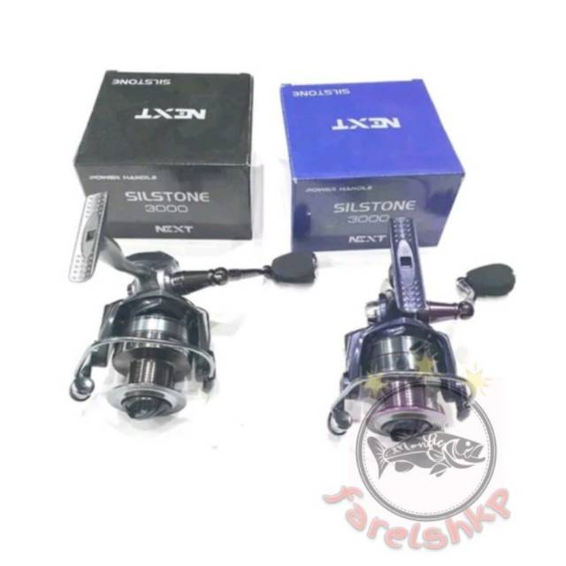 reel silstone next 1000 2000 3000 power handle