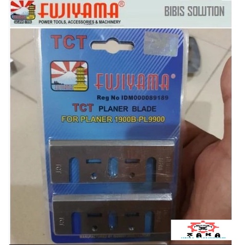 Fujiyama Mata Pisau Mesin Serut Pasah Kayu Planer Blade Mesin Ketam TCT FUJIYAMA