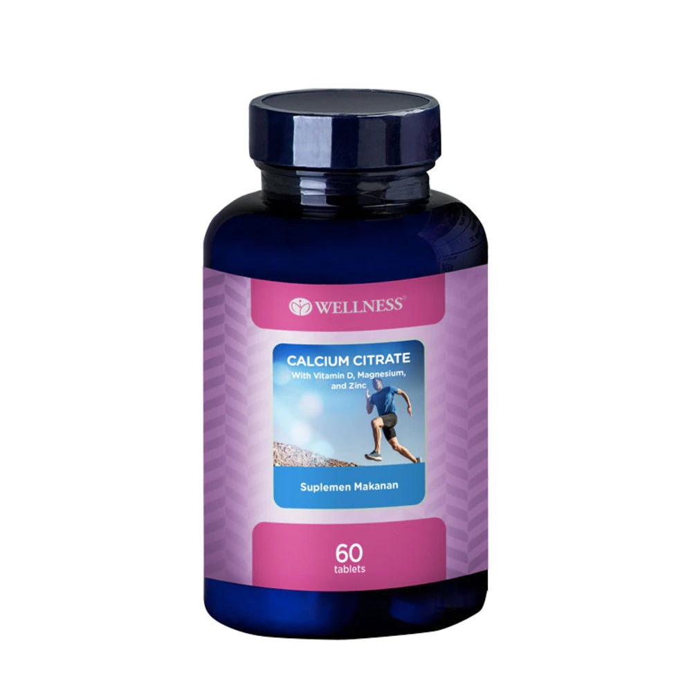 Wellness Calcium Citrate 60 Tablet