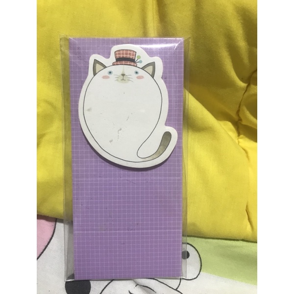 

STICKY NOTE CAT KUCING KOREA ORIGINAL MEMO STATIONERY
