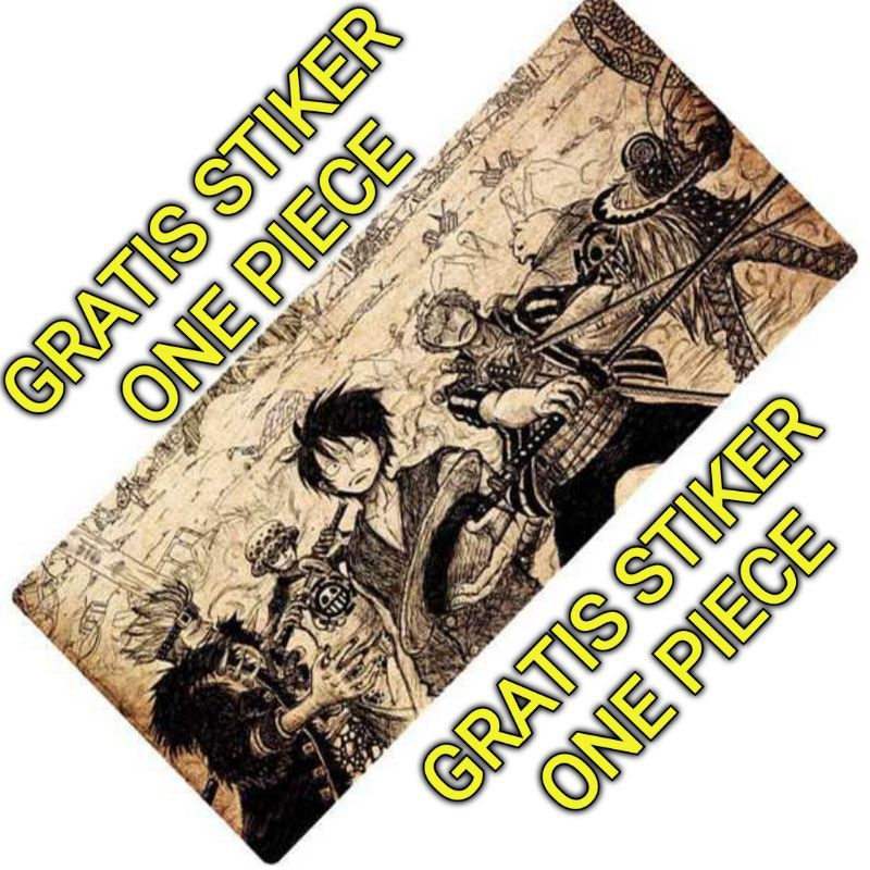 Mouse Pad Gamepad Anime One Piece