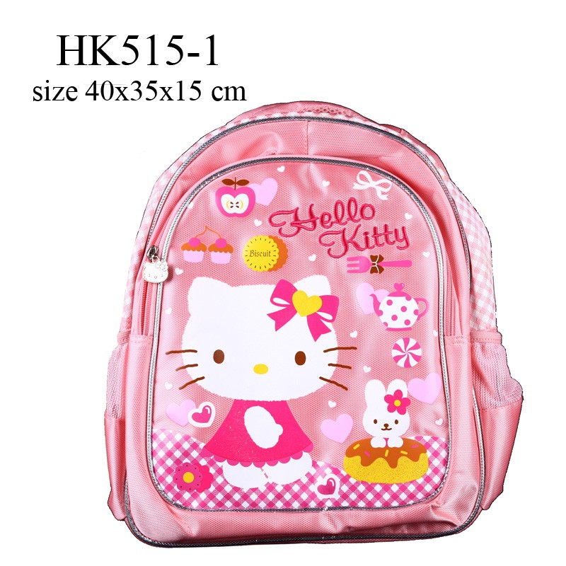 

Set tas backpack + school stationery Hello Kitty HK515-1