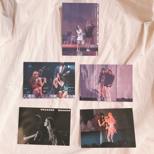 BLACKPINK 2018 TOUR IN YOUR AREA SEOUL DVD UNSEALED SHARING POSTCARD COUPLE SET 100% OFFICIAL