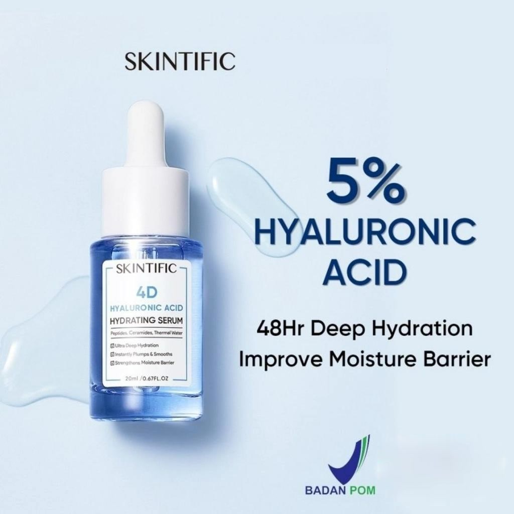 ★ BB ★  SKINTIFIC 4D Hyaluronic Acid Hydrating Serum - Serum Wajah