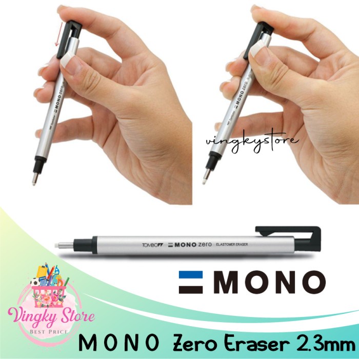 

Kusus Hari Ini Penghapus Tombow Mono Zero Eraser 2.3Mm [Super Fine Rubber Tip] Bergaransi