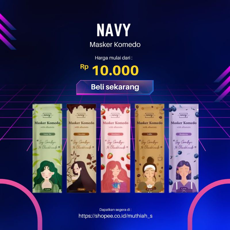 UMIKYO Masker Komedo 10gram