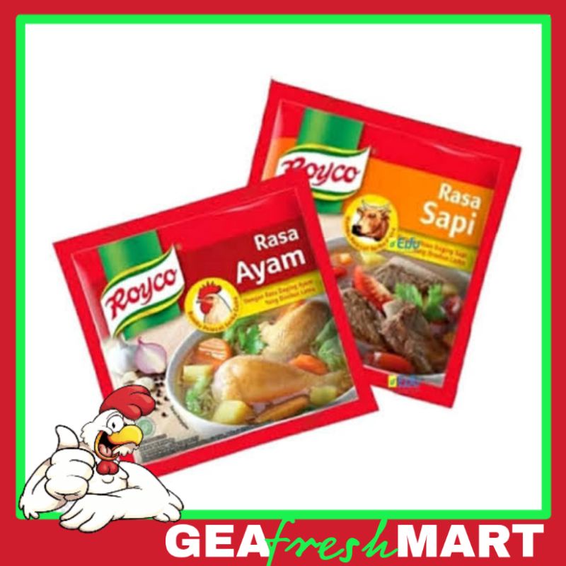 

Royco Ayam/Sapi sachet 8gr