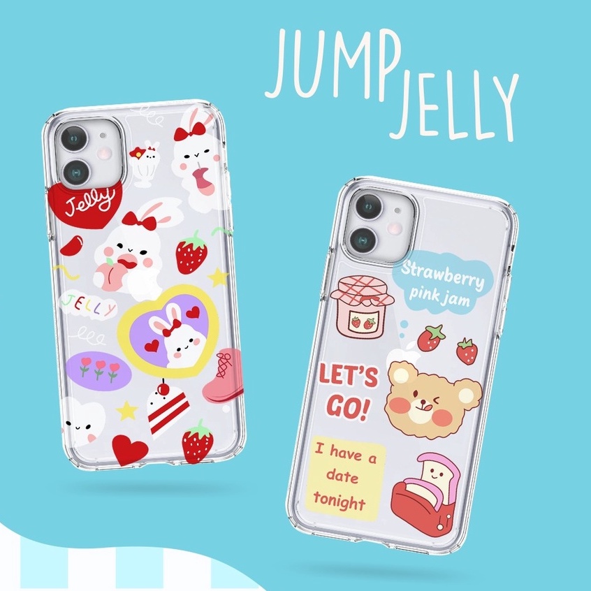 Jump Jelly printing anticrack case samsung a52s a03s ace 4 galaxy v a01 core a02 core a02s a03s a10 m10 a10s a11 m11 a12 a20 a30 a20s a21 a21s a22 4G 5G a30s a50 a50s a31 a32 4G a51 a52 a70 a71 a72