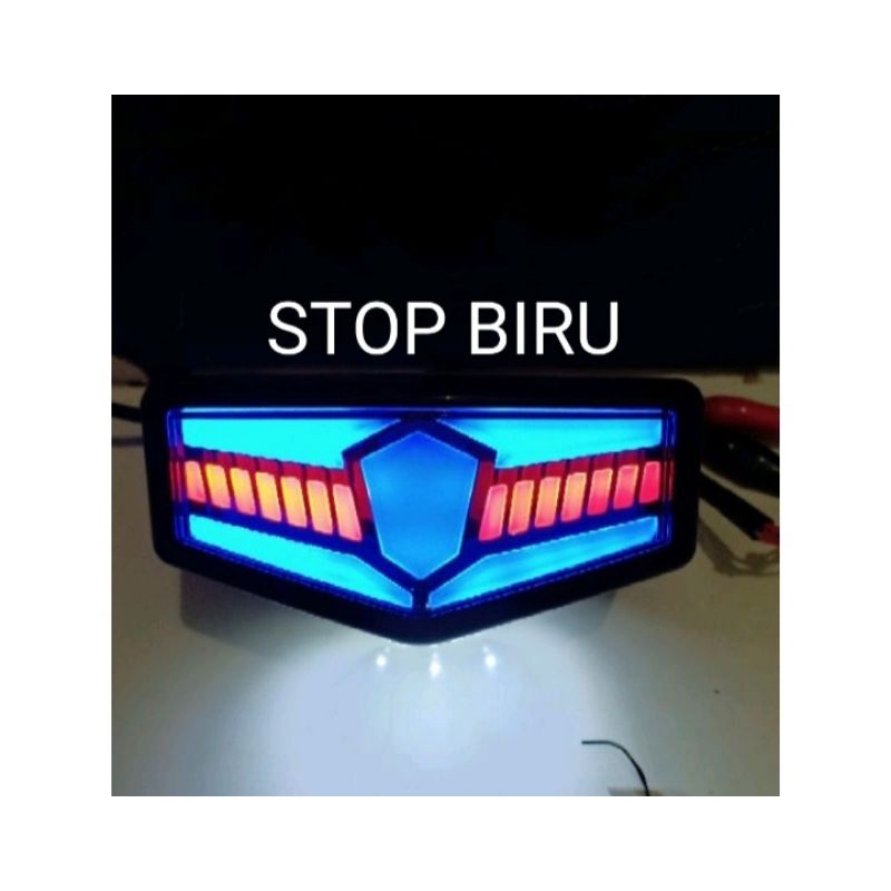 lampu stop rx king new led 3in1 stop lamp led rx king new lampu rem belakang led rx king new