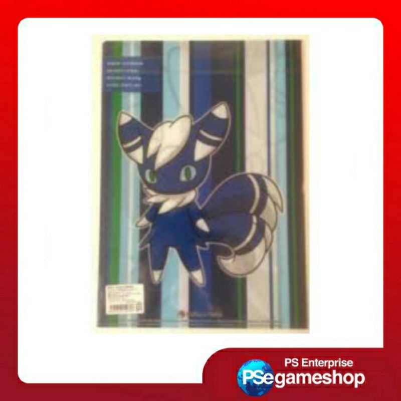 Offering Bag POKEMON CENTER 2013 MEOWSTIC (MALE) A4 size file / official