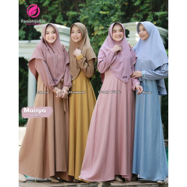 Maisya Dress Fania Hijab / Faniahijab.id