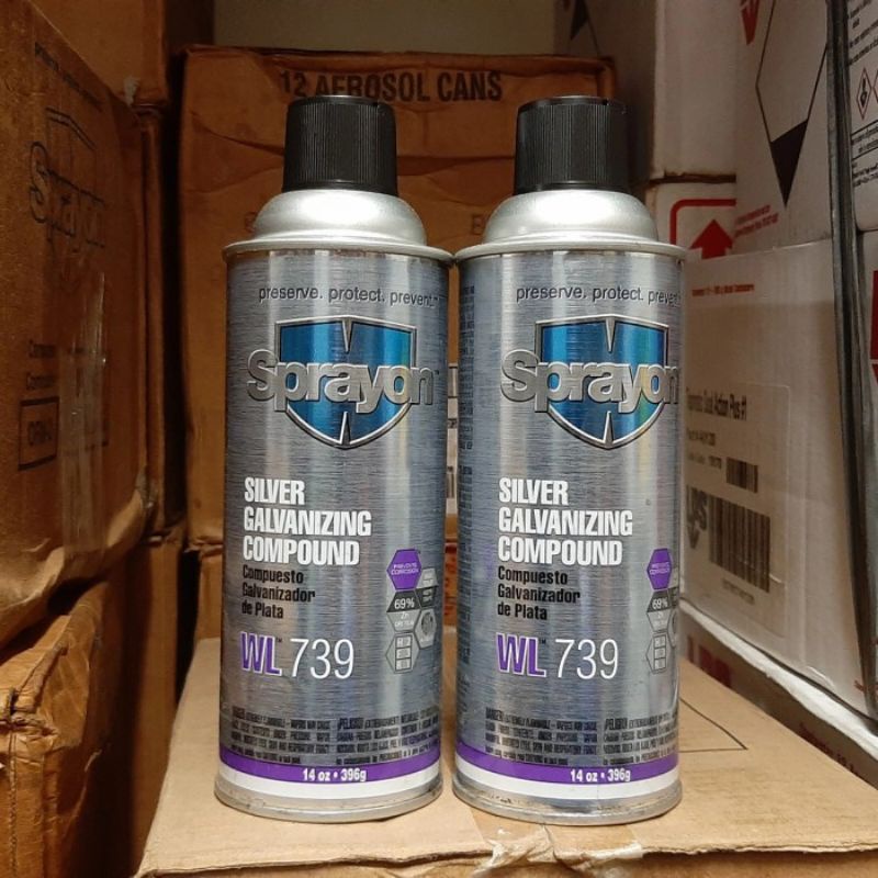 Sprayon Silver Galvanize