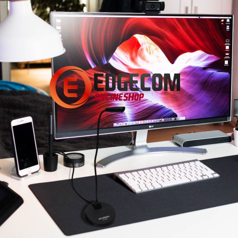 Microphone Condenser MIC 3,5mm 360 Degree Rotation HYUNDAI HY-K200