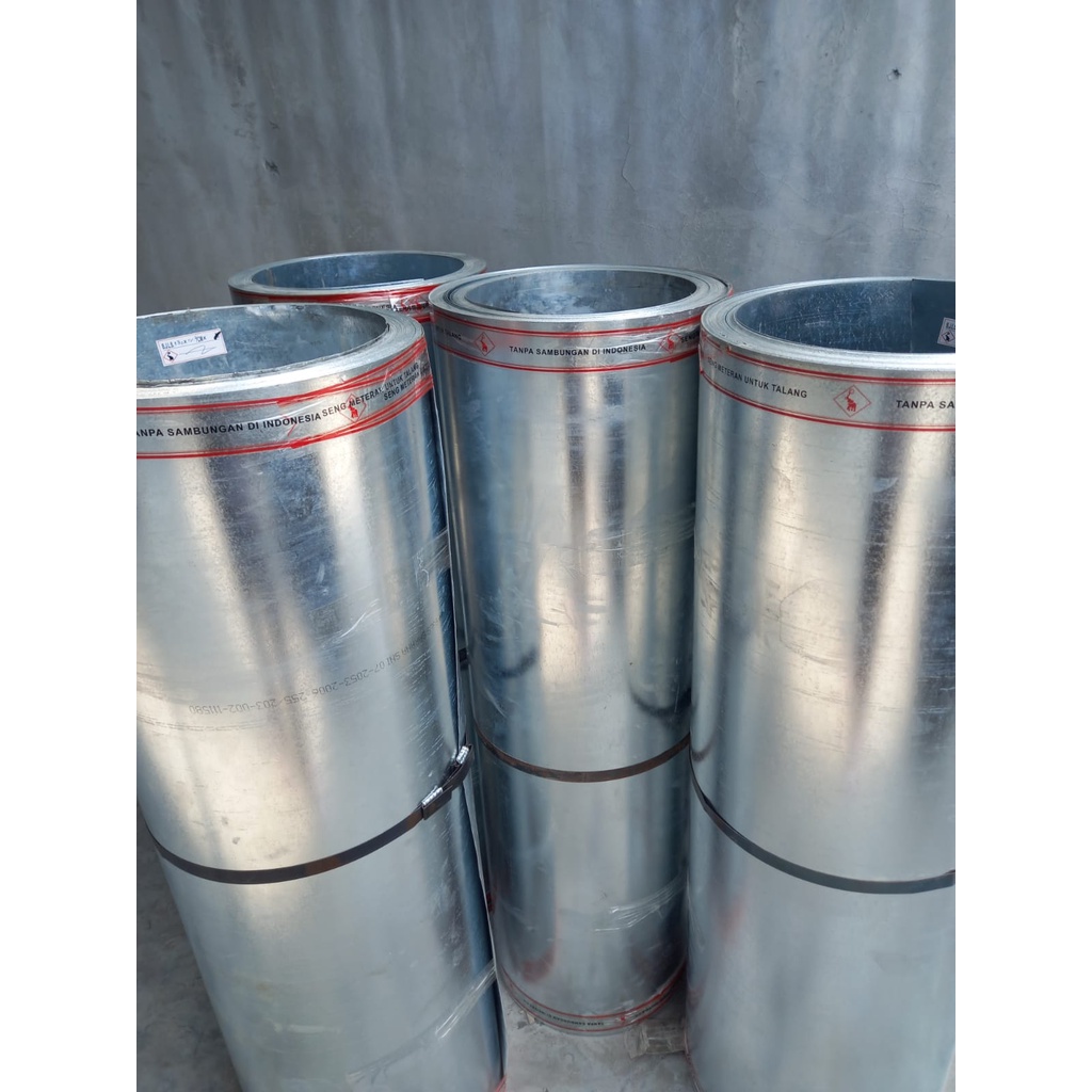 Seng galvanis Sarana 0,8 mm panjang 48 meter
