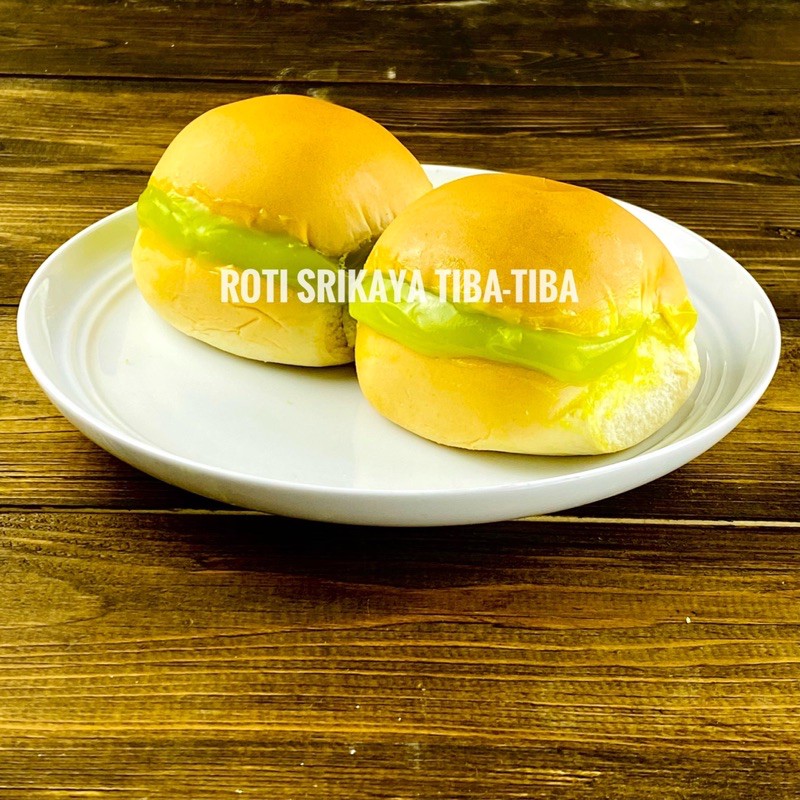 

Roti Srikaya Panggang Selai Pandan - Roti Srikaya Tiba-tiba