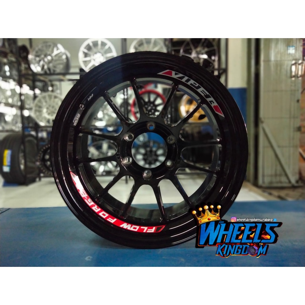 Velg Racing Mobil Ring 18 VIPER VENOM 5 R1 - Pelek Off-road Mobil Fortuner Pajero Hilux Ford Ranger 