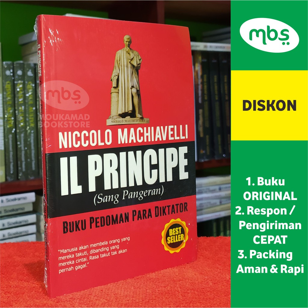 BUKU IL PRINCIPE - SANG PANGERAN - Buku Pedoman Para Diktator - Niccolo Machiavelli