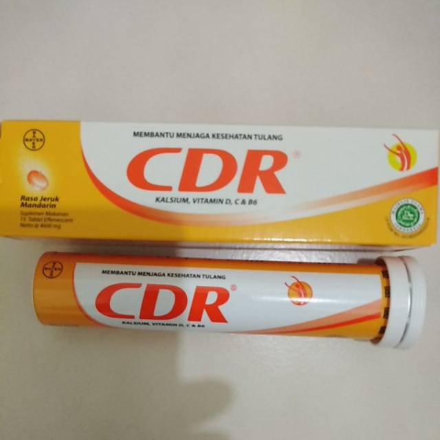 Original CDR 15 tablet . Calcium D Redoxon 15 tablet. Kemasan Baru