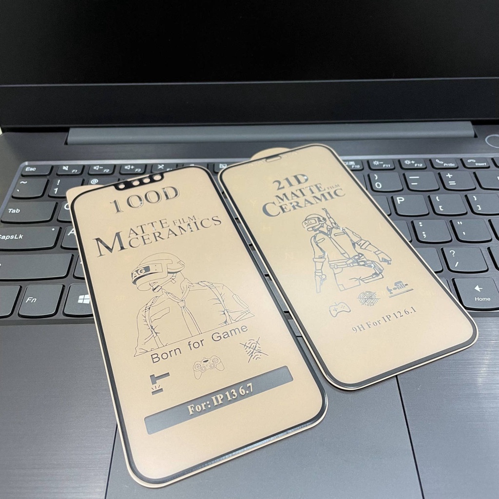 Pelindung Layar Tempered Glass Keramik 100D AG Frosted Untuk iphone 13 12 11 Pro Max 13 12 Mini X XS XR XS Max 6 7 8 Plus