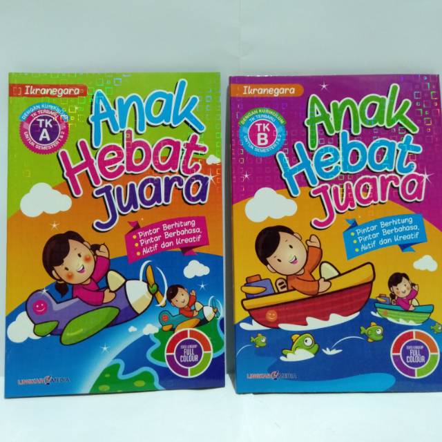 Paket Belajar Anak Hebat Juara TK A - B
