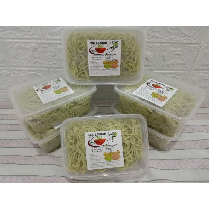 

Mie SayBah (Mie Sayur dan Buah) Mie Basah Berat 1 kg