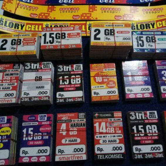 

[KODE A8TJP] 1 paket isi 25 Label Harga Kuota Anti Melengkung