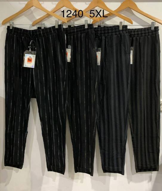 Celana wanita bahan katun zara import ukuran 5xl