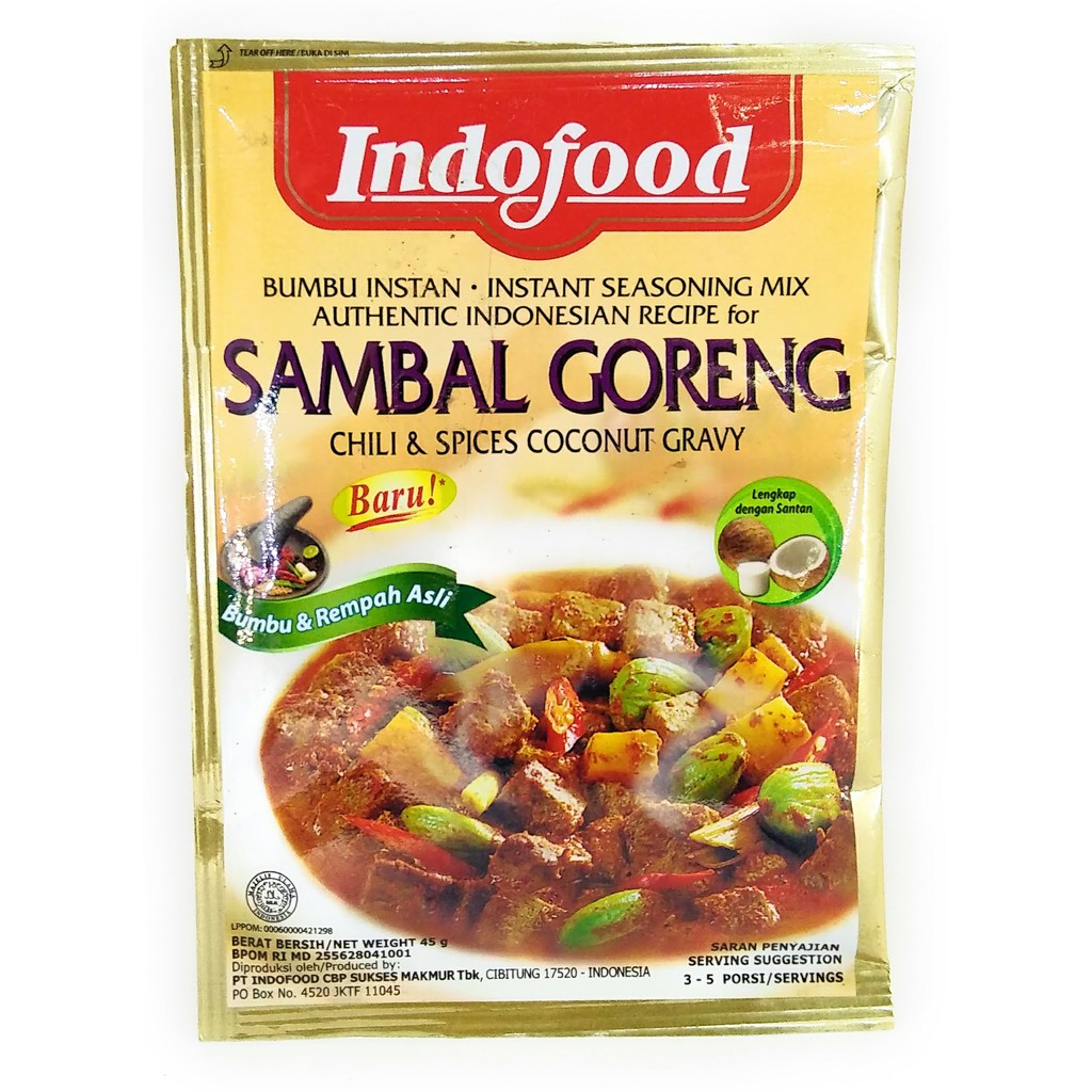 Bumbu Sambal Goreng - Mengolah Jeroan Jadi Lebih Nikmat ...