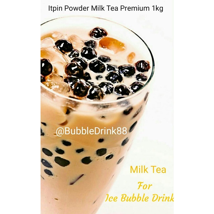 

[ COD ] Itpin Milk Tea Powder Premium 1kg KOMPLIT Kode 1254