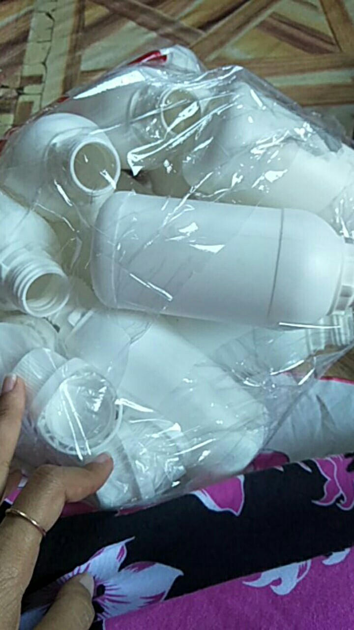 Botol Plastik Pupuk M-250 Ml Putih Susu Natural