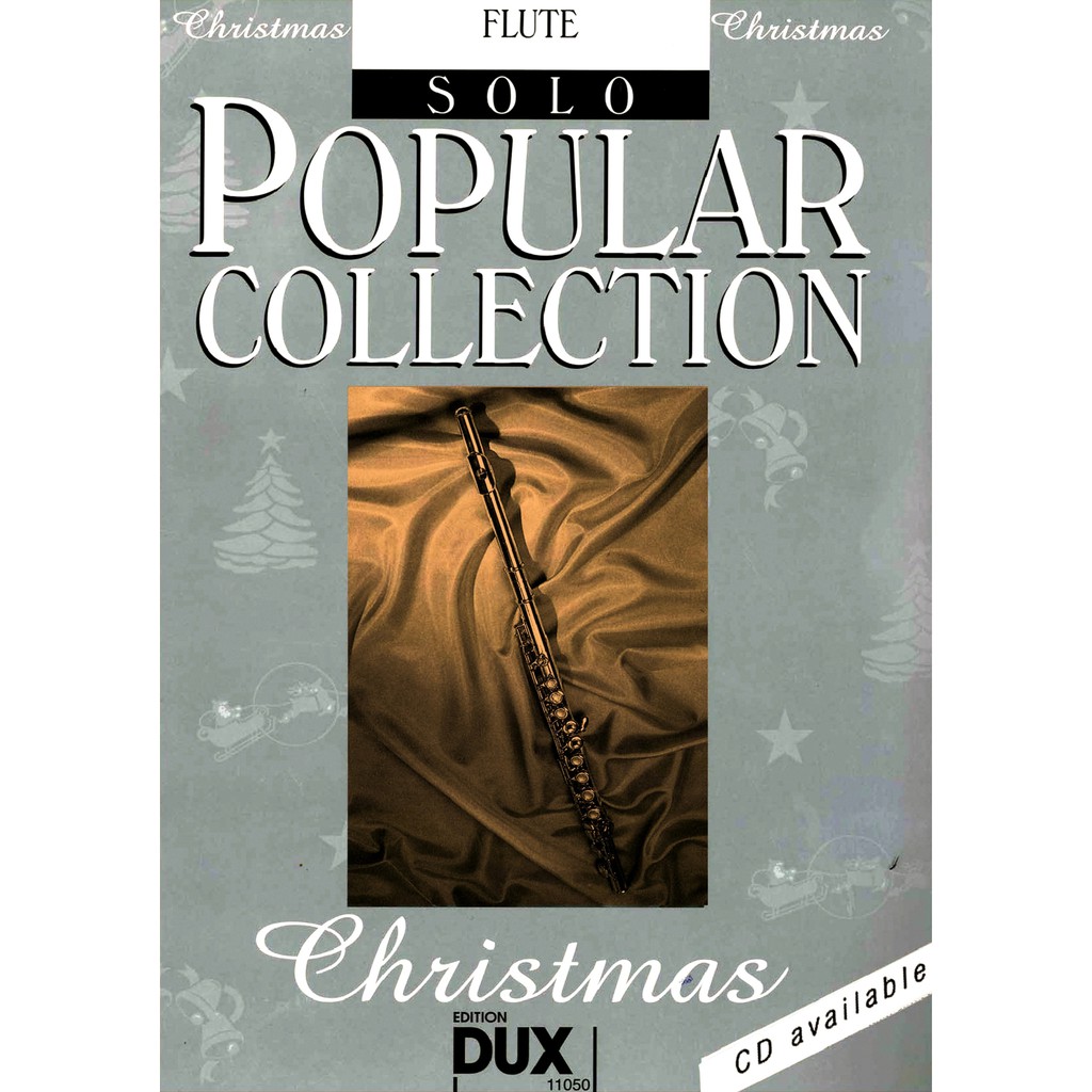 Buku Flute Christmas Popular Collection, Include CD