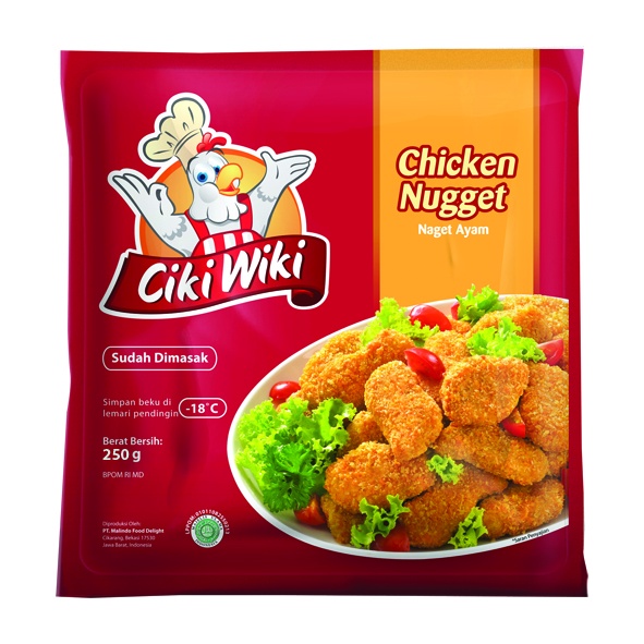 

CIKI WIKI NAGET AYAM 250 GR / CHICKEN NUGGET