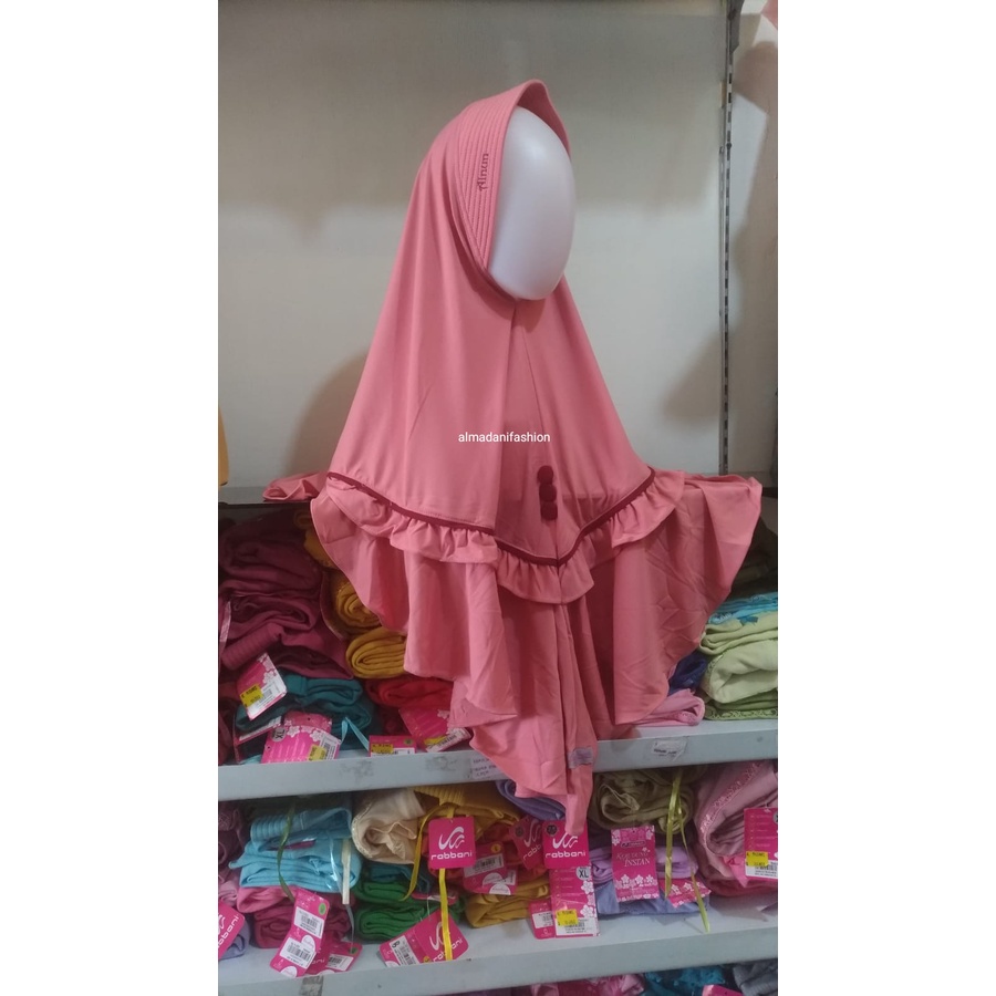 Bergo Medina Ainun Hijab Bergo Jumbo Jersey Stella Terbaru Original