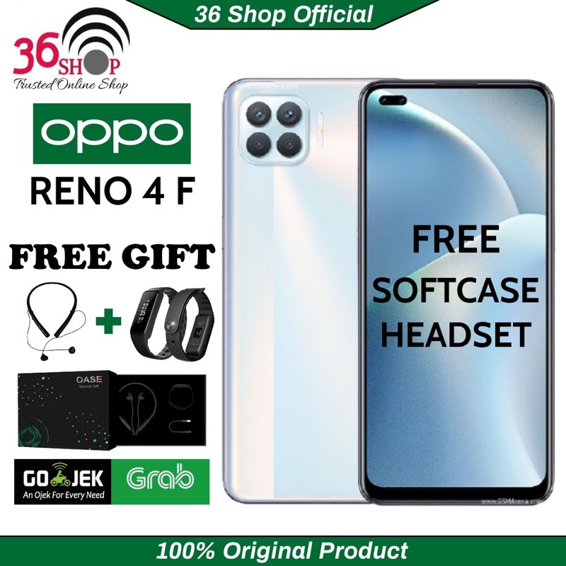 Oppo Reno 4F 8GB+128GB Garansi Resmi    | Shopee Indonesia