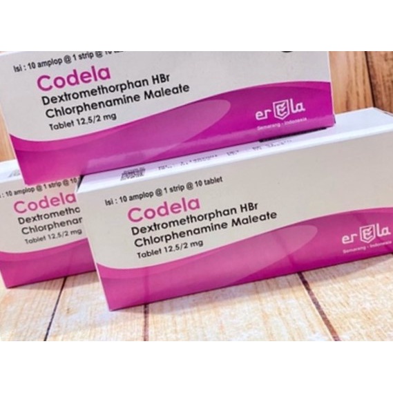 Codela Obat Batuk Dan Alergi - 1 Box Isi 100 Tablet