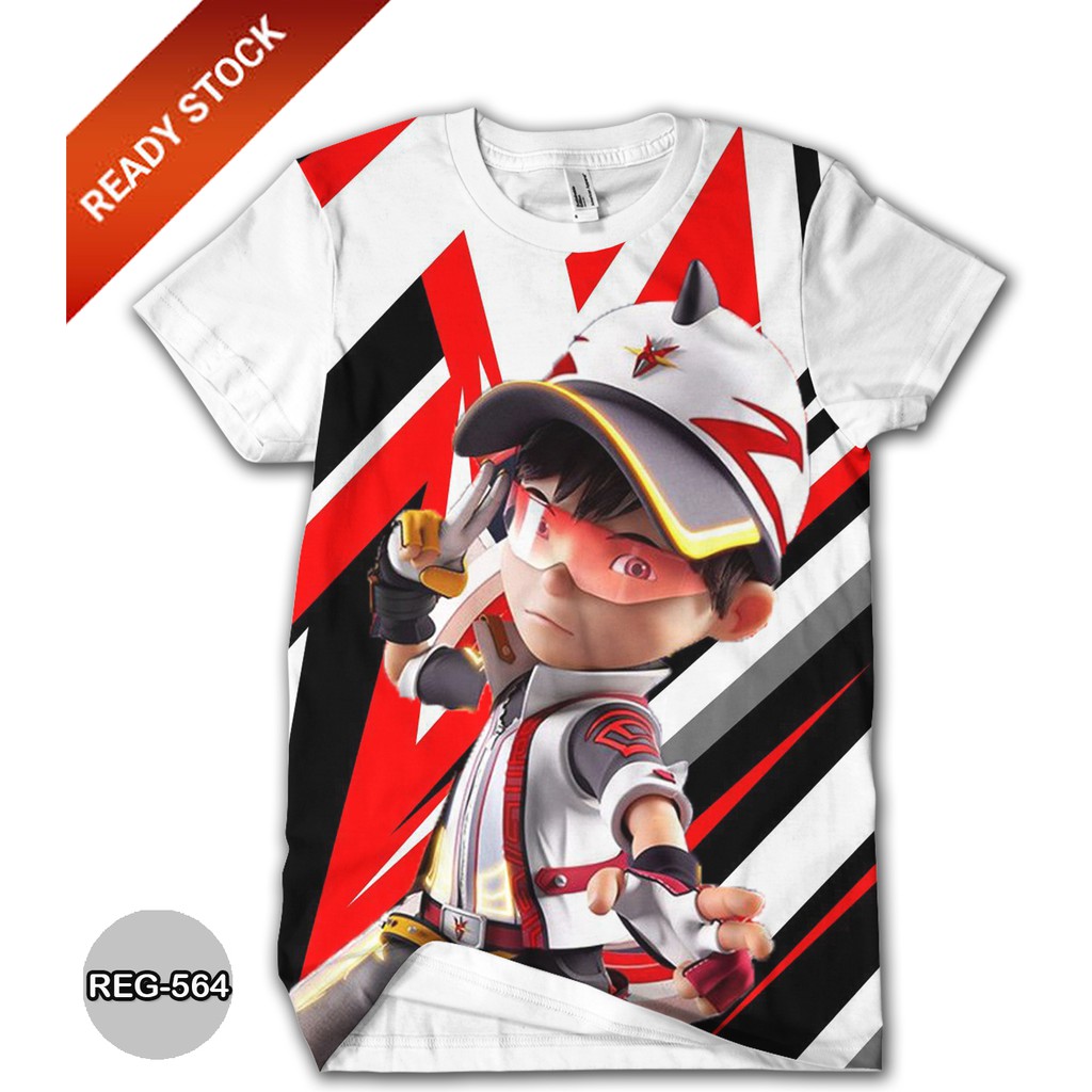 Baju BoBoiBoy Supra 3D Baju Boboiboy Anak Galaxy Trendy dan Terlaris