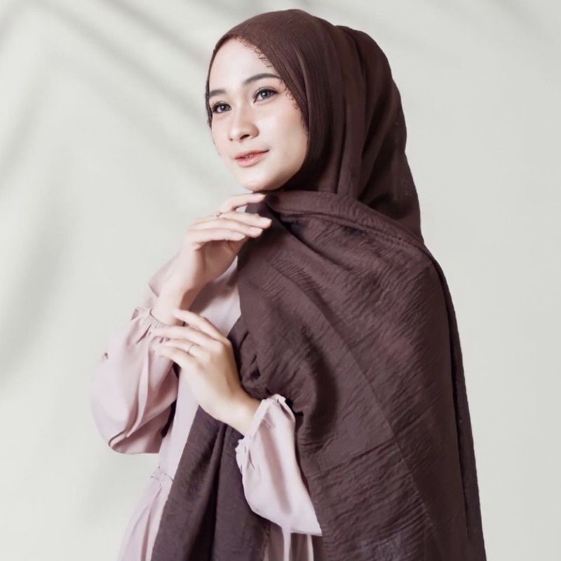 Pashmina Crinkle Shawl Premium / Pashmina Rawis / Pashmina Crincle / Hijab Pashmina Crinkle / Jilbab