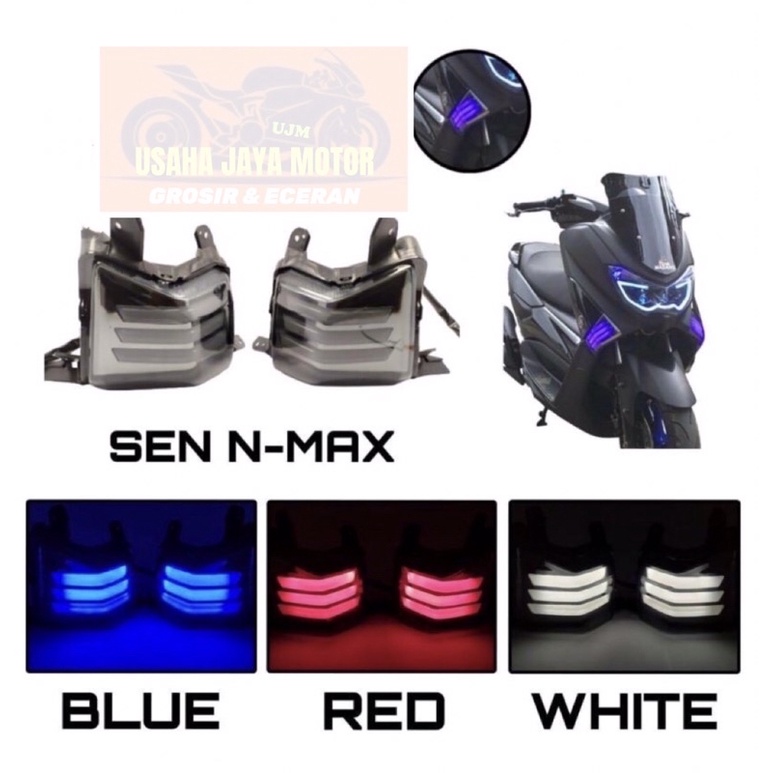 Sein Depan NMAX Old 2 Mode Lampu Sen Depan LED NMAX 2015-2019 Bisa