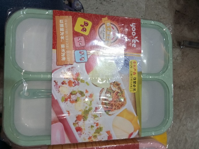 Tempat Makan Yooyee 578 Green Pink Blue Anti Tumpah