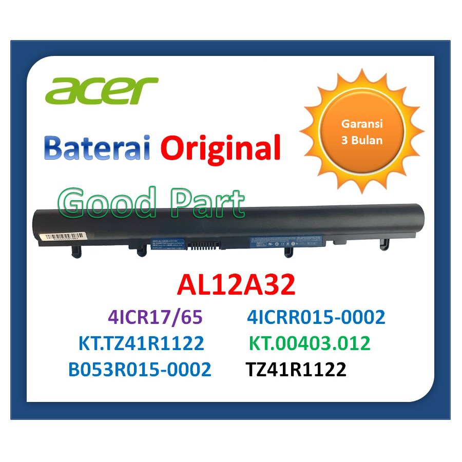 Baterai Batre Battery Acer V5-171 V5-431 V5-431G V5-431P series
