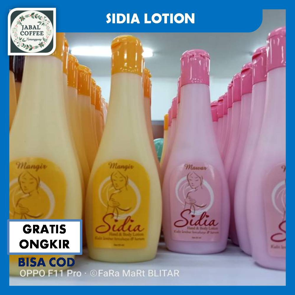 Handbody Lotion Sidia Mawar Dan Mangir / Sidia Hand And Body Lotion 85 ml / Sidia Hand Body LotionJ3