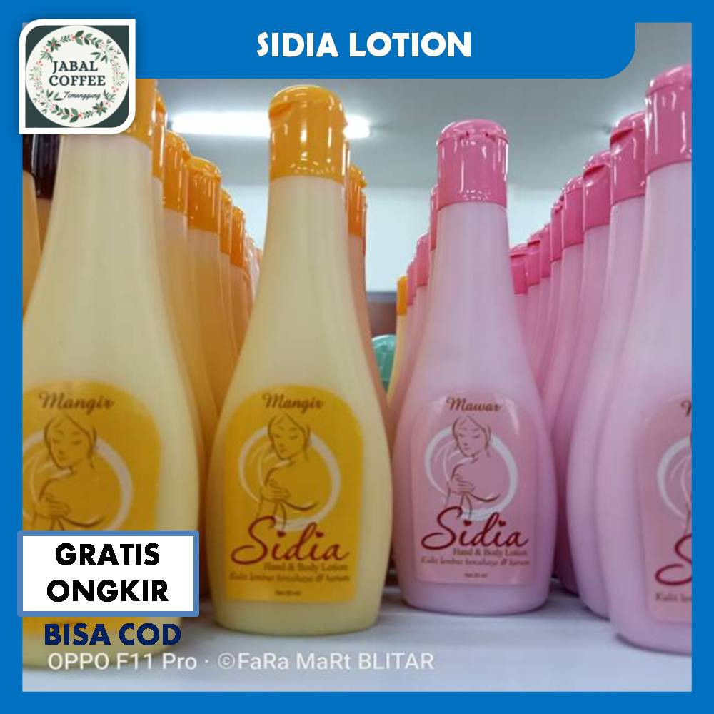 Sidia Hand And Body Lotion / Lotion Sidia 85 ml / Sidia Hand Body Lotion Mawar Dan Mangir J30