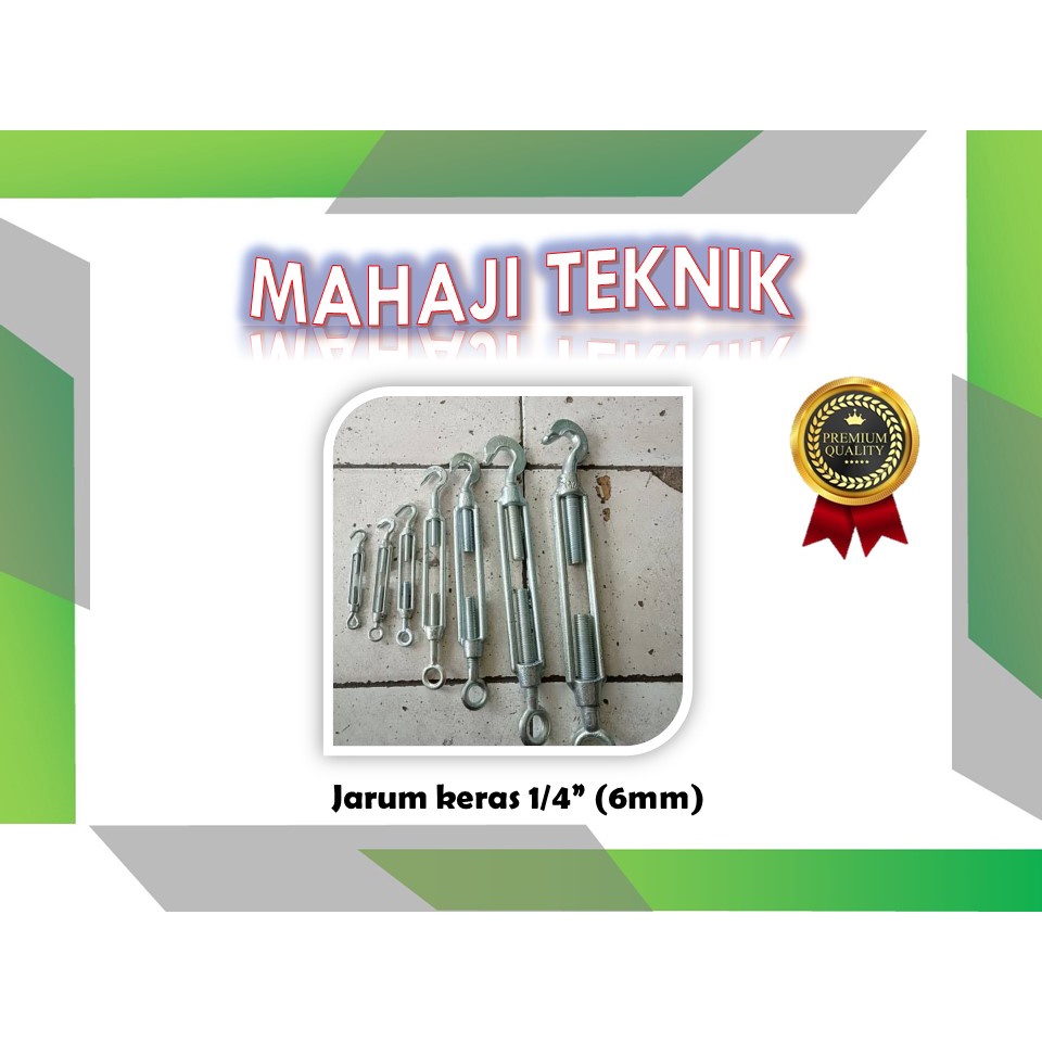 jarum keras m6 (span skrup) / jarum keras 1/4 murah berkulitas