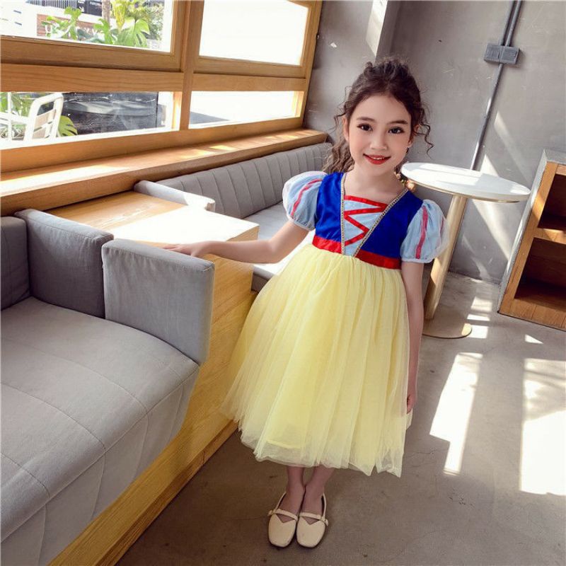 Dress Anak Perempuan COSTUME Kostum Karakter Princess Snow White Putri Salju Import terbaru termurah