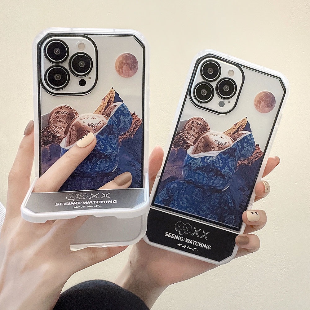 Soft Case Hp Gambar Kartun Beruang Untuk iPhone 13pro / Max / X / XS Max / XR / 11promax / 12pro