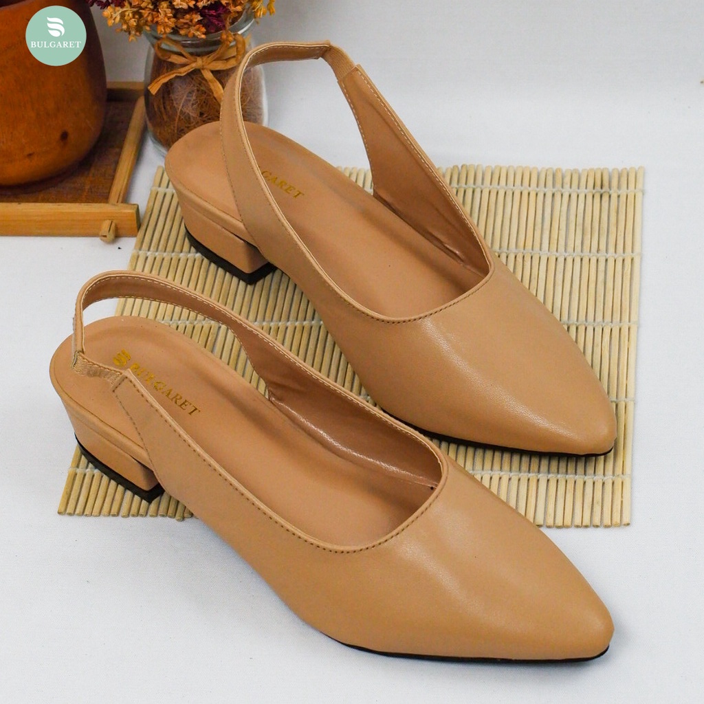 FLASH SALE 7.7 Sepatu High Heels BULGARET VANESSA Hak 3 cm SW 02