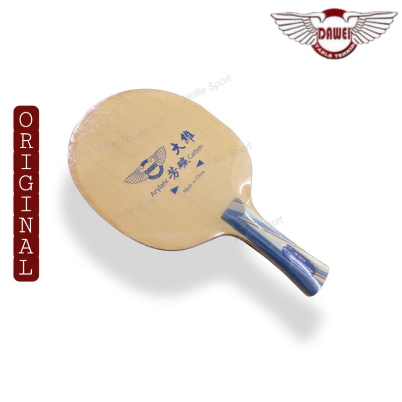 Dawei Arylate carbon kayu bet pingpong