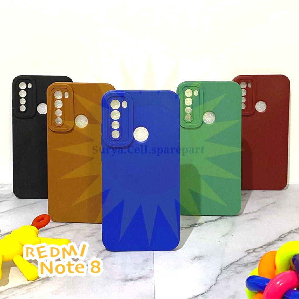 Case Slim Matte Pro Camera Xiaomi Redmi Note 8 Redmi Note 8 Pro