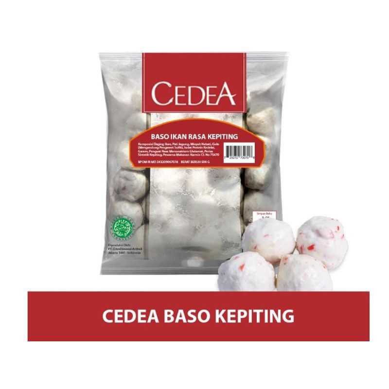 

CEDEA BASO IKAN RASA KEPITING 500G