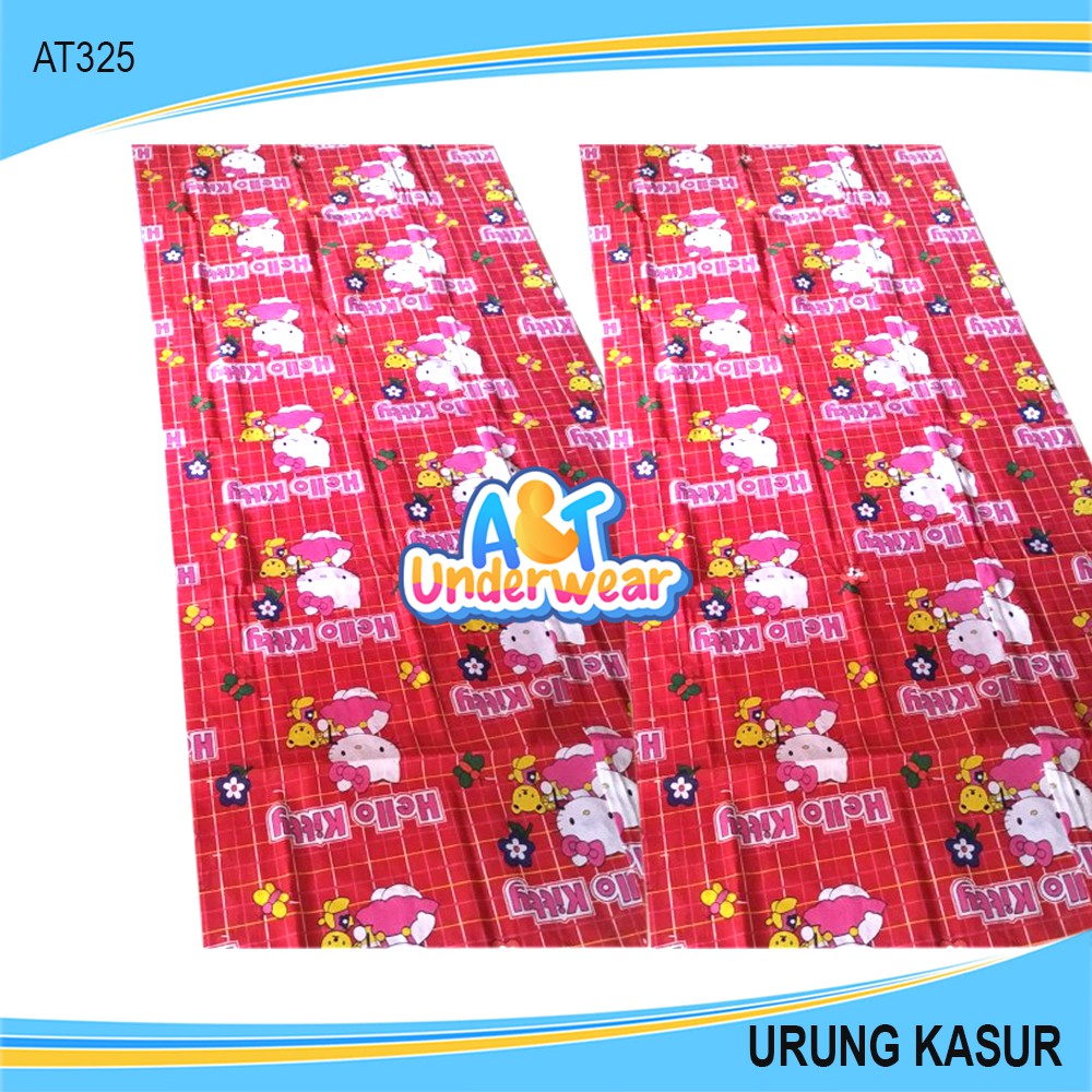 AT325-Urung Kasur Kapuk Motif Hello Kity/Kulit Kasur/Kurung Kasur